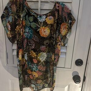 LOFT Vibrant Floral Women's Blouse
